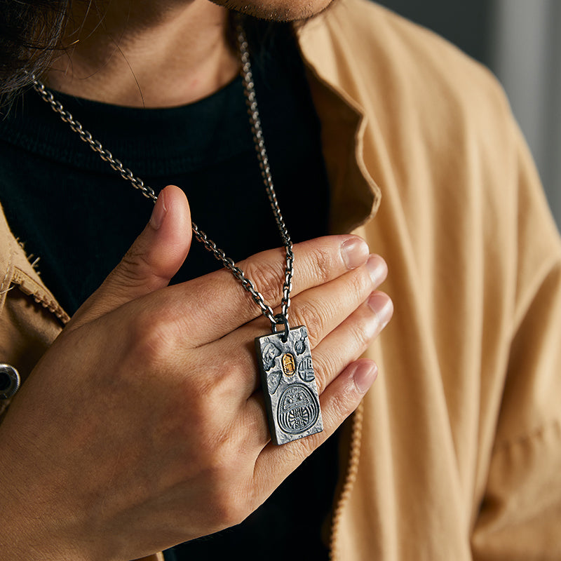 Fortune Daruma Necklace